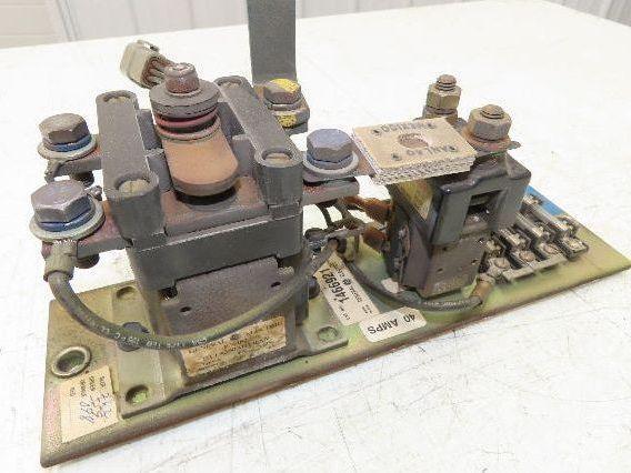 General Electric 1466921 Fuse Contactor Set From Hyster E60XM2-33 Forklift
