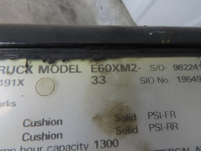 General Electric 5BT1366B164A Traction Motor 48/36VDC Hyster E60XM2-33 Forklift