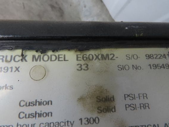 General Electric 5BT1366B164A Traction Motor 48/36VDC Hyster E60XM2-33 Forklift