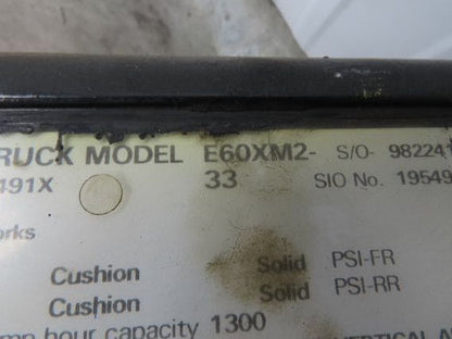 General Electric 5BT1366B164A Traction Motor 48/36VDC Hyster E60XM2-33 Forklift