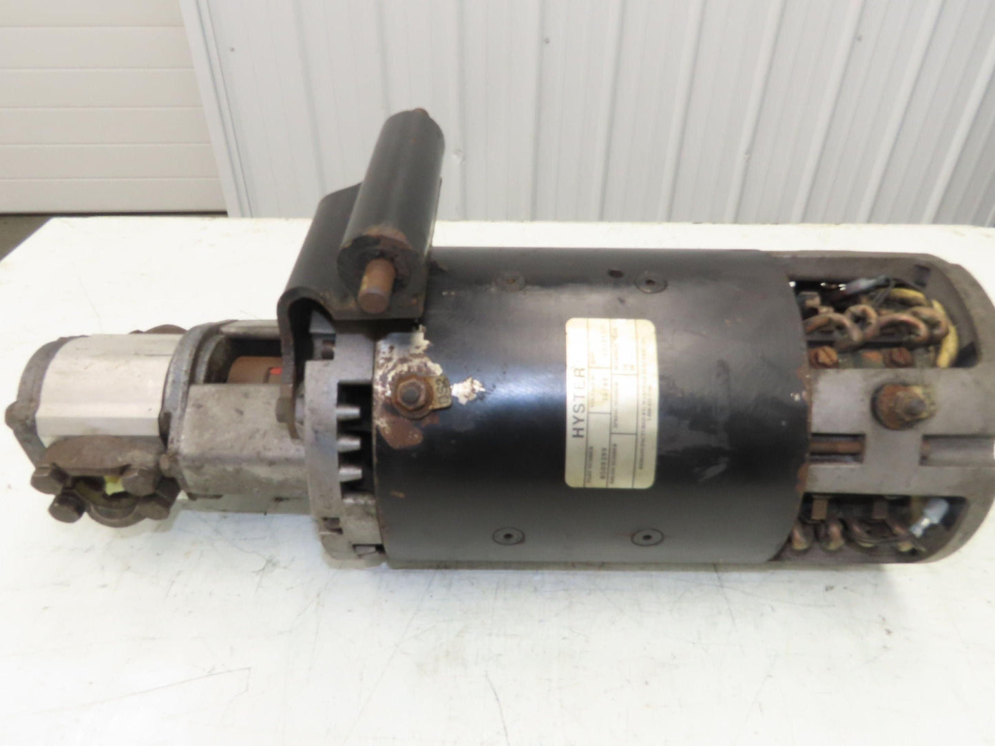 Hyster 8500100 8509399 Hydraulic Pump Motor From Hyster E60XM2-33 Forklift