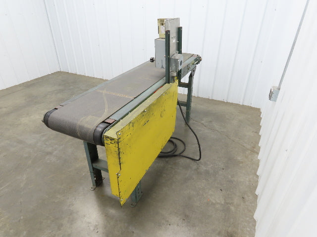 Hytrol 16"x 5' 10" Slider Bed Conveyor 12" Belt 230V 3PH Variable Speed Drive