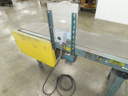 Hytrol 16"x 5' 10" Slider Bed Conveyor 12" Belt 230V 3PH Variable Speed Drive