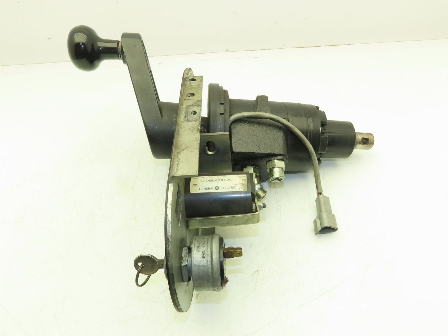 Clark 41 6 Steer Crank Handle Panel Hour Meter Key NPR20 Reach Truck Forklift