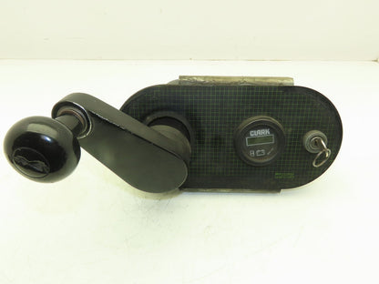 Clark 41 6 Steer Crank Handle Panel Hour Meter Key NPR20 Reach Truck Forklift