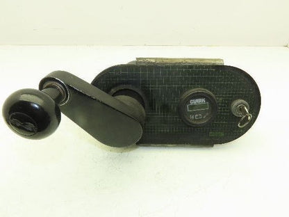 Clark 41 6 Steer Crank Handle Panel Hour Meter Key NPR20 Reach Truck Forklift