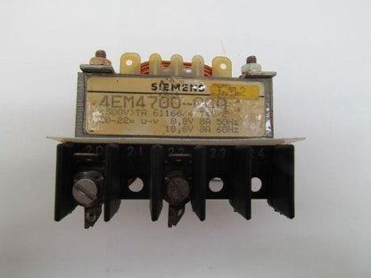 Siemens 4EM4700-0CA Choke 500V