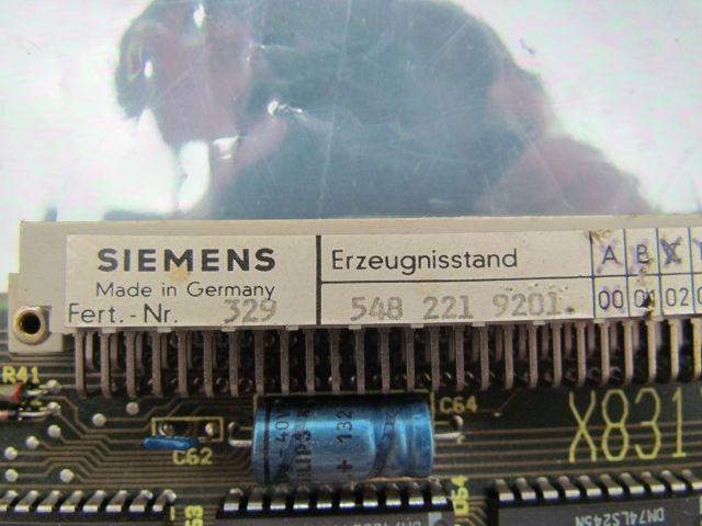 Siemens Sinumerik 6FX1122-1AA02 548 221 9201 Circuit Board