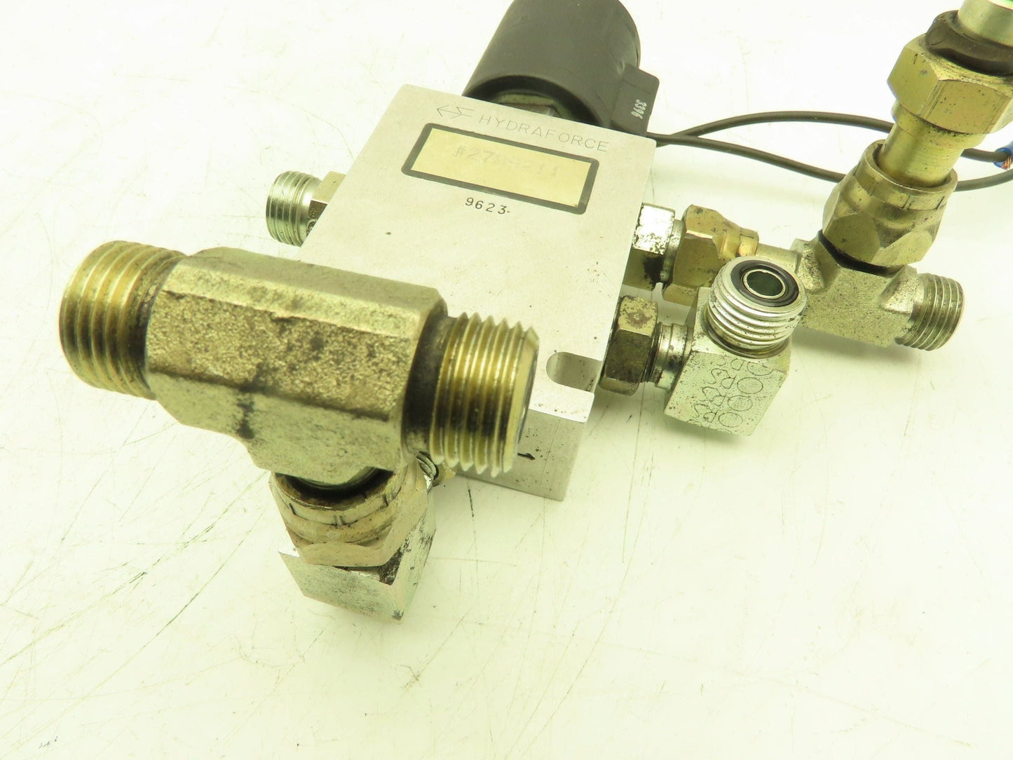 Hydraforce 6359724 | 7024460 | 2789211 Hydraulic Valve 30VDC Coil NPR20 Forklift