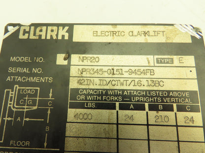 Hydraforce 6359724 | 7024460 | 2789211 Hydraulic Valve 30VDC Coil NPR20 Forklift