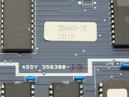 VideoJet 356400-15 | 356301-E | 356300-J2 Motherboard Mainboard PCB *No 9V Batt*