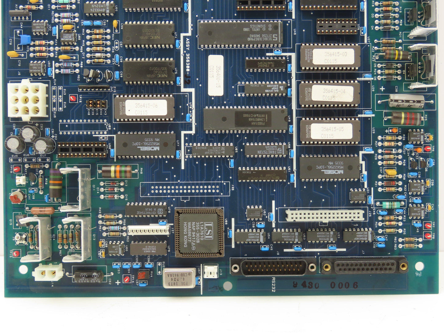 VideoJet 356400-15 | 356301-E | 356300-J2 Motherboard Mainboard PCB *No 9V Batt*