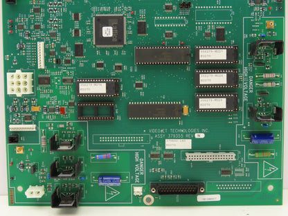 VideoJet 379400-140 Excel Ink Jet Control Panel Motherboard PCB *No 9V Battery*