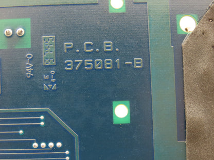 VideoJet 375400-02 | 375080-E 375081-B Motherboard Mainboard PCB *No 9V Battery*