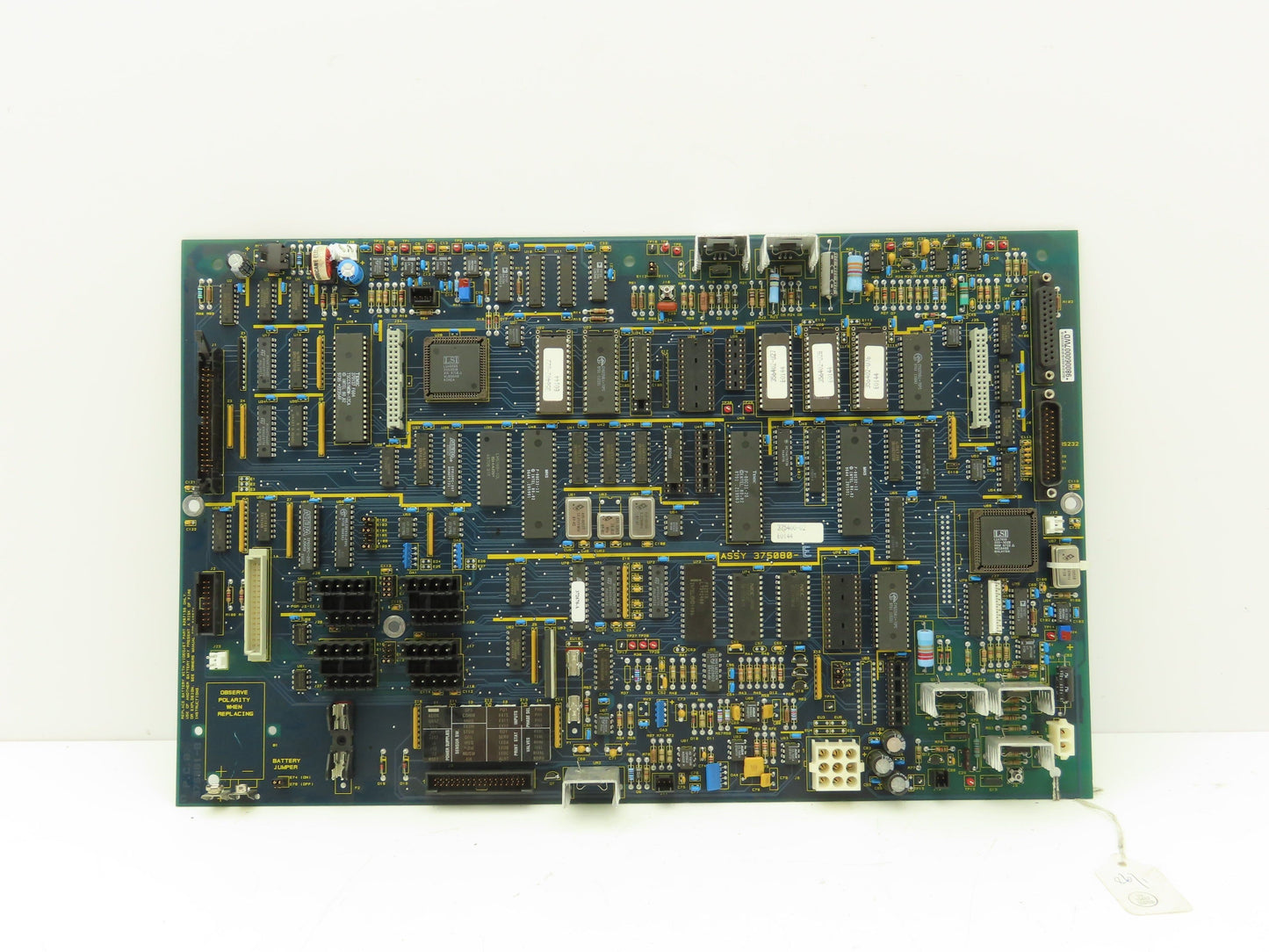 VideoJet 375400-02 | 375080-E 375081-B Motherboard Mainboard PCB *No 9V Battery*