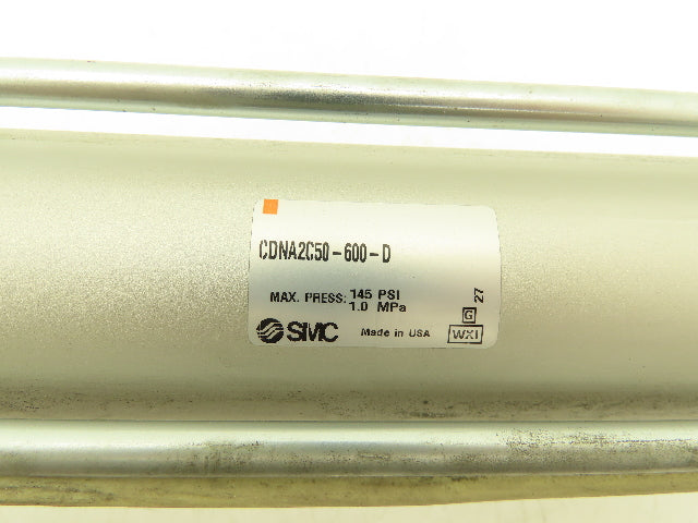 SMC CDNA2C50-600-D Power Lock Air Cylinder 50mm Bore 600mm Stroke