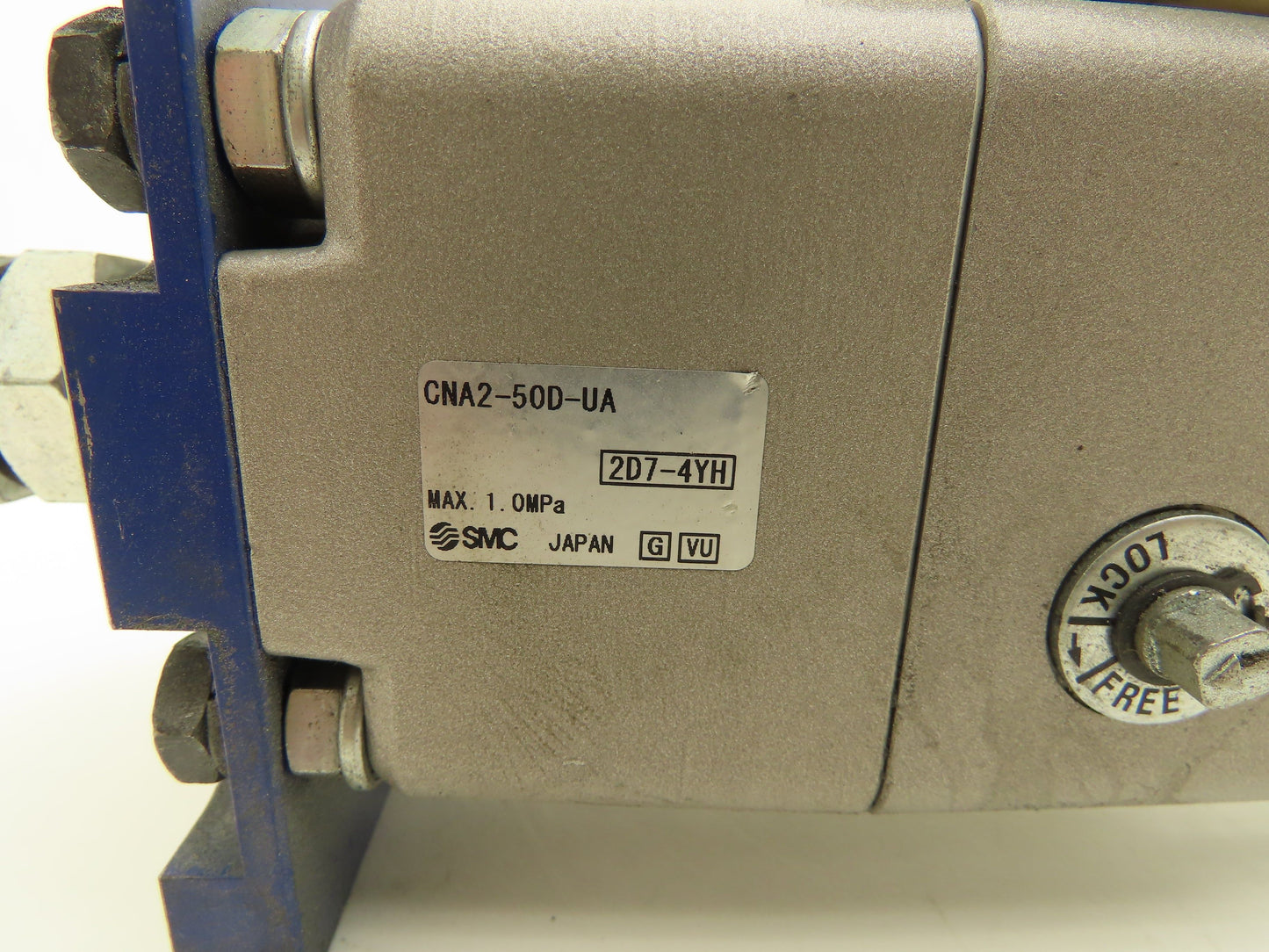 SMC CDNA2C50-600-D Power Lock Air Cylinder 50mm Bore 600mm Stroke