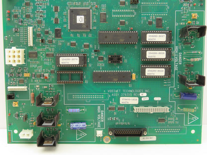 VideoJet 379400-141s Excel Ink Jet Control Panel Motherboard PCB *No 9V Battery*