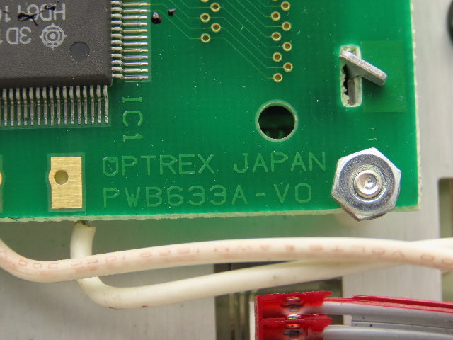 VideoJet Excel 356164 Ink Jet Printer Keyboard Interface Panel LCD Display