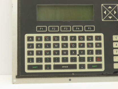VideoJet Excel 356164 Ink Jet Printer Keyboard Interface Panel LCD Display