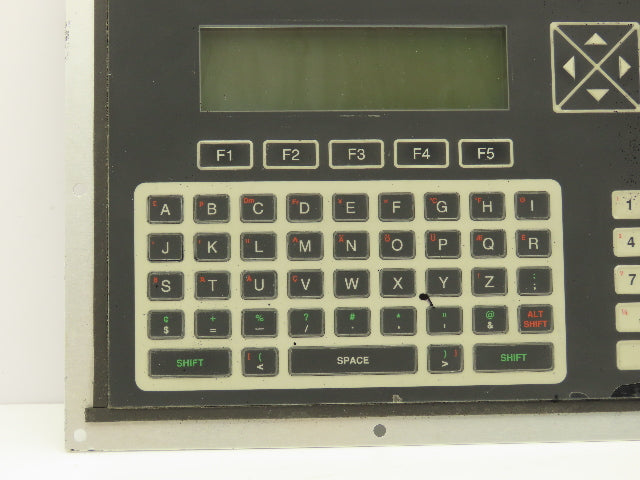 VideoJet Excel 356164 Ink Jet Printer Keyboard Interface Panel LCD Display