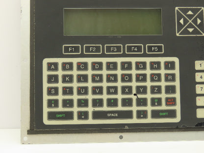 VideoJet Excel 356164 Ink Jet Printer Keyboard Interface Panel LCD Display