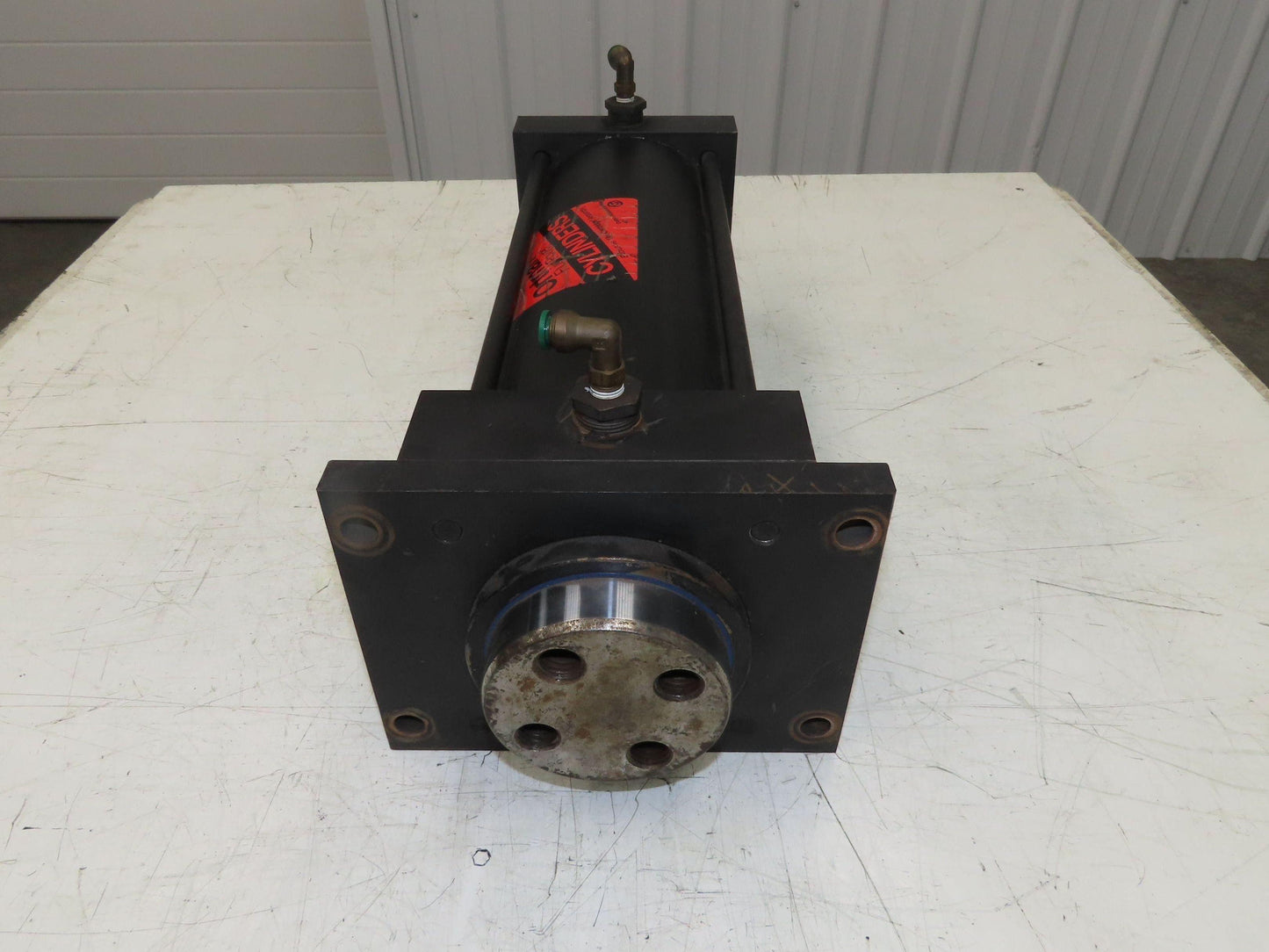 Ortman Fluid Power 7K Series Pneumatic Air Cylinder 6" Bore 12" Stroke 4" Rod