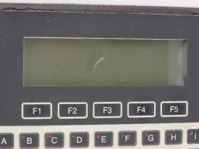 VideoJet Excel 356164 Ink Jet Printer Keyboard Display Panel Dented Lot of 2