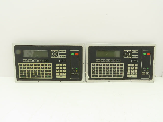 VideoJet Excel 356164 Ink Jet Printer Keyboard Display Panel Dented Lot of 2