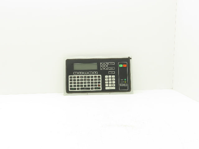 VideoJet Excel Ink Jet Printer Keyboard Interface Panel LCD Display