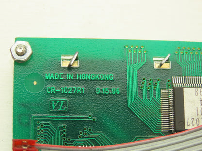 VideoJet Excel Ink Jet Printer Keyboard Interface Panel LCD Display