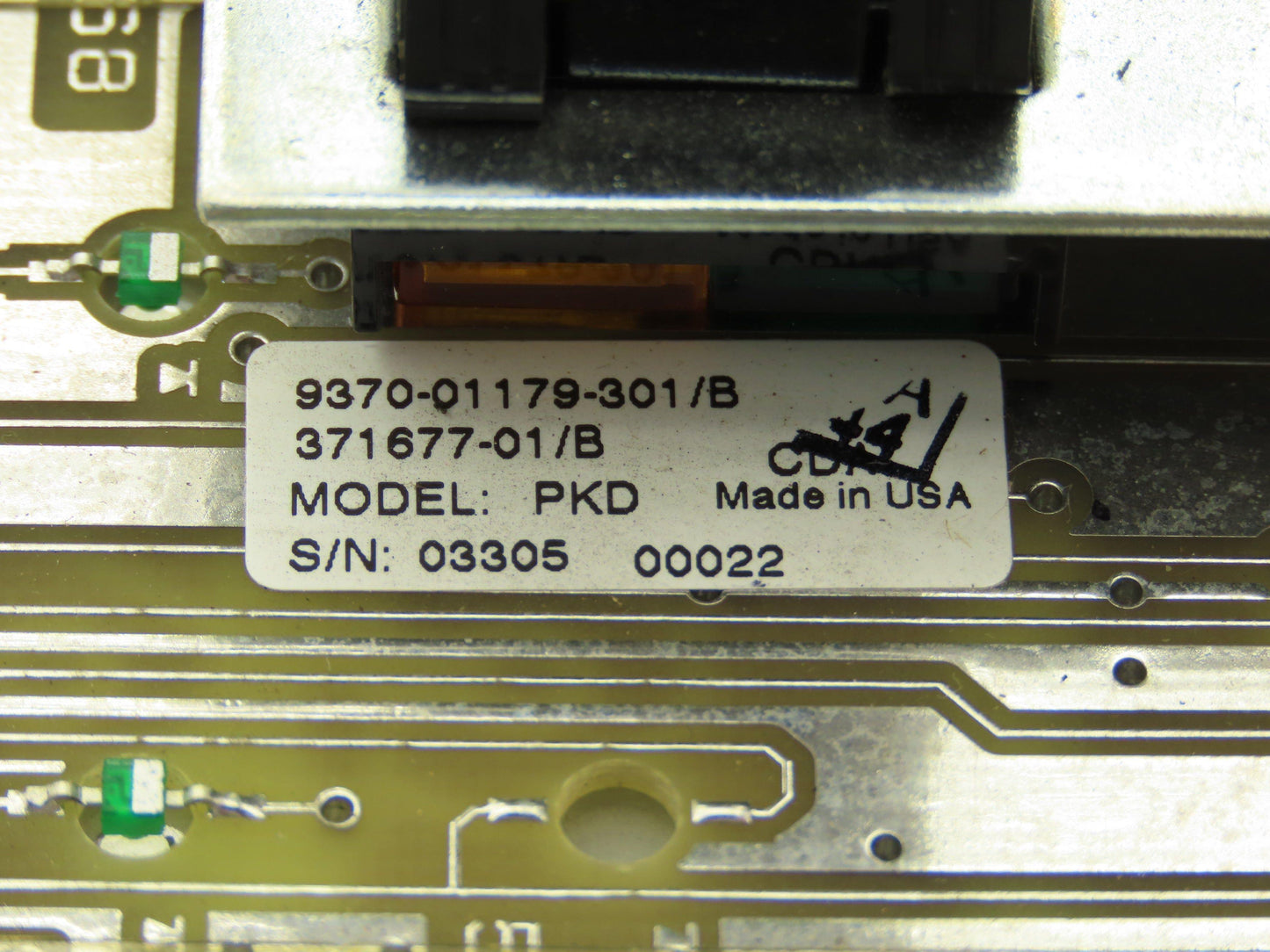 VideoJet Excel PKD Ink Jet Printer Keyboard Interface Panel LCD Display