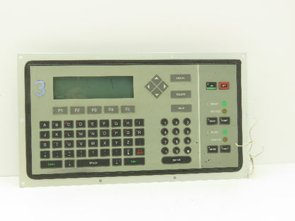 VideoJet Excel PKD Ink Jet Printer Keyboard Interface Panel LCD Display