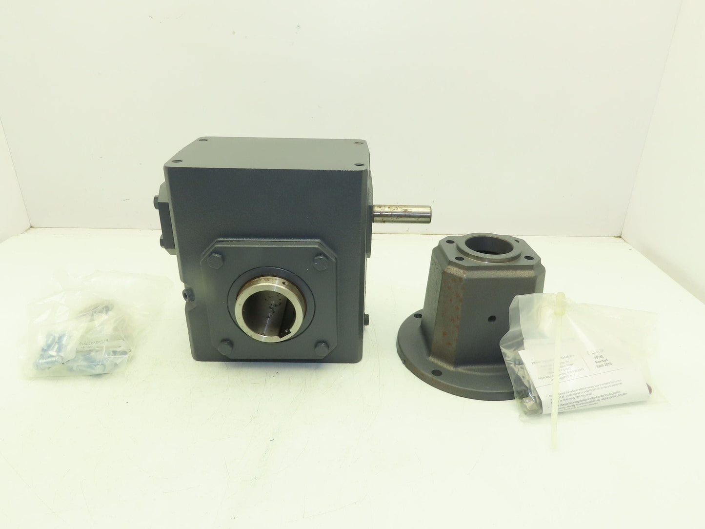 Morse Raider XG1217 262UH30 115 Worm Gearbox 30:1 Reducer 58rpm Hollow Shaft 56C