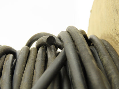 Solid Core Rubber Cord 3/16" (0.21"/5.5mm Actual) 400 Feet