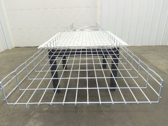 Eaton B-Line FT4X24X10 ELG FlexTray Cable Tray 4" x 24" x 10' Electro Galvanized