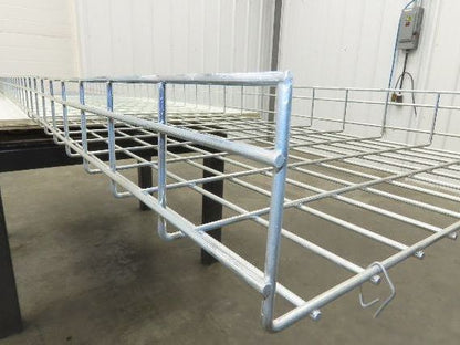 Eaton B-Line FT4X24X10 ELG FlexTray Cable Tray 4" x 24" x 10' Electro Galvanized