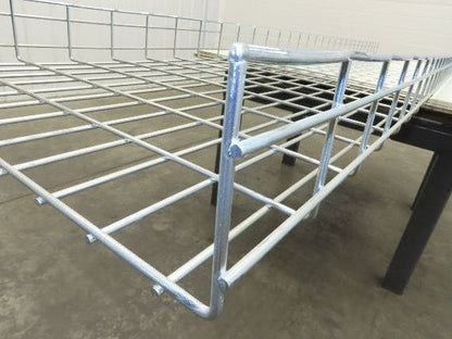 Eaton B-Line FT4X24X10 ELG FlexTray Cable Tray 4" x 24" x 10' Electro Galvanized