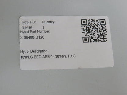 Hytrol FXG Parcel Belt Conveyor 30" x 86' White Slider Bed Sections -No Drive