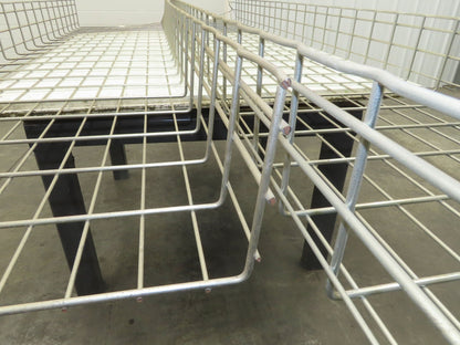 Legrand ZF150/500EZ Cablofil Cable Tray 6" x 20" x 10' Galvanized Lot of 2