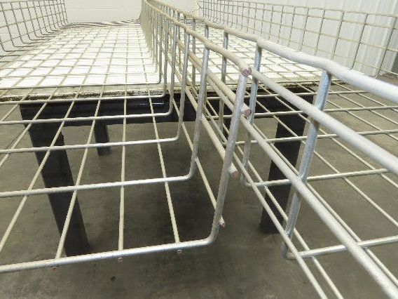 Legrand ZF150/500EZ Cablofil Cable Tray 6" x 20" x 10' Galvanized Lot of 2