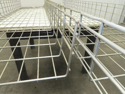 Legrand ZF150/500EZ Cablofil Cable Tray 6" x 20" x 10' Galvanized Lot of 2