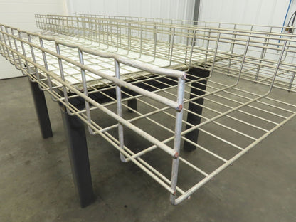 Legrand ZF150/500EZ Cablofil Cable Tray 6" x 20" x 10' Galvanized Lot of 2