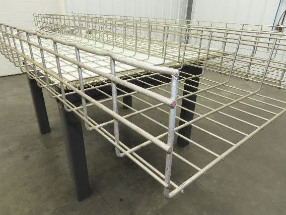 Legrand ZF150/500EZ Cablofil Cable Tray 6" x 20" x 10' Galvanized Lot of 2