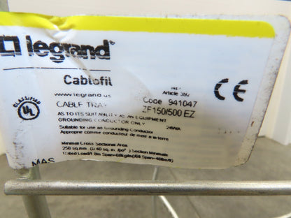 Legrand ZF150/500EZ Cablofil Cable Tray 6" x 20" x 10' Galvanized Lot of 2