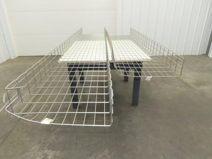 Legrand ZF150/500EZ Cablofil Cable Tray 6" x 20" x 10' Galvanized Lot of 2