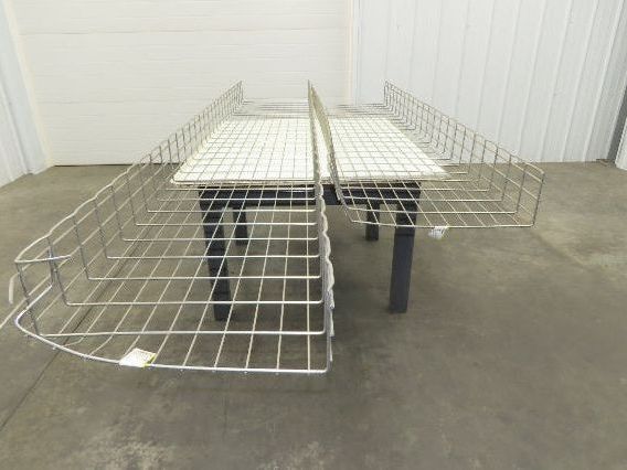 Legrand ZF150/500EZ Cablofil Cable Tray 6" x 20" x 10' Galvanized Lot of 2