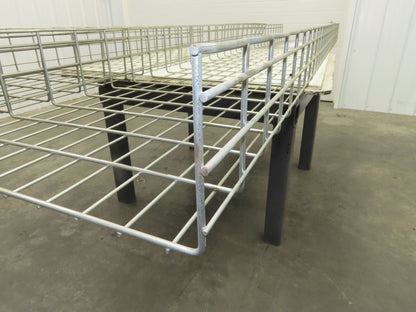 Legrand ZF150/500EZ Cablofil Cable Tray 6" x 20" x 10' Galvanized Lot of 2