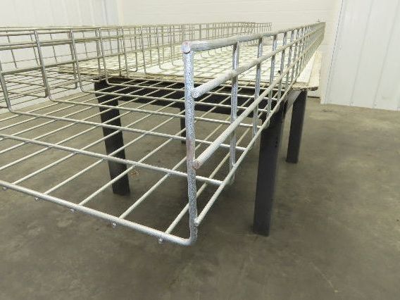 Legrand ZF150/500EZ Cablofil Cable Tray 6" x 20" x 10' Galvanized Lot of 2