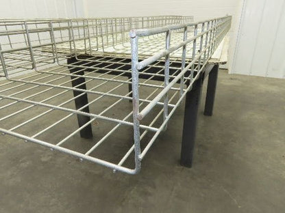 Legrand ZF150/500EZ Cablofil Cable Tray 6" x 20" x 10' Galvanized Lot of 2